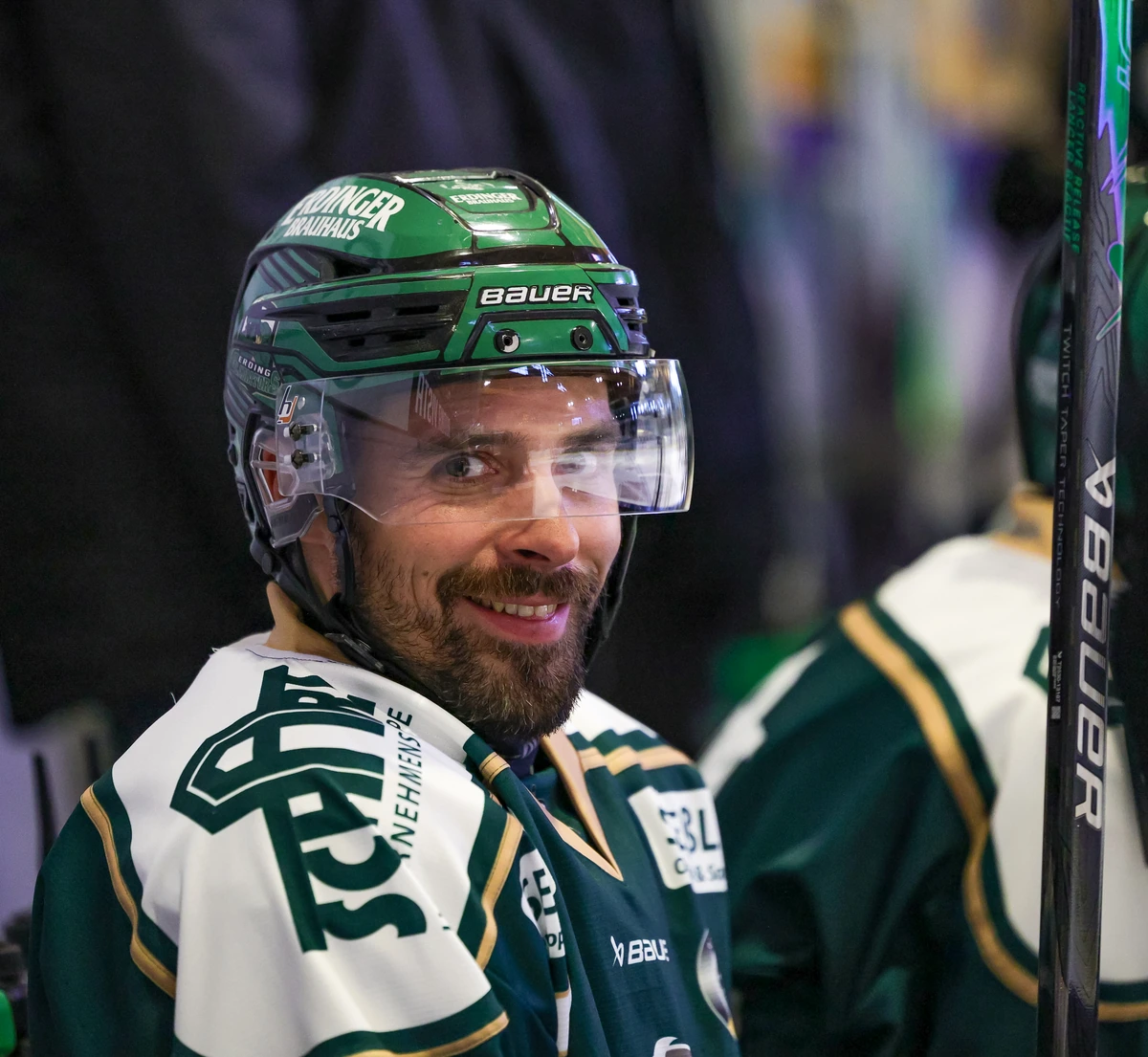 Philipp Michl im Eishockeytrikot